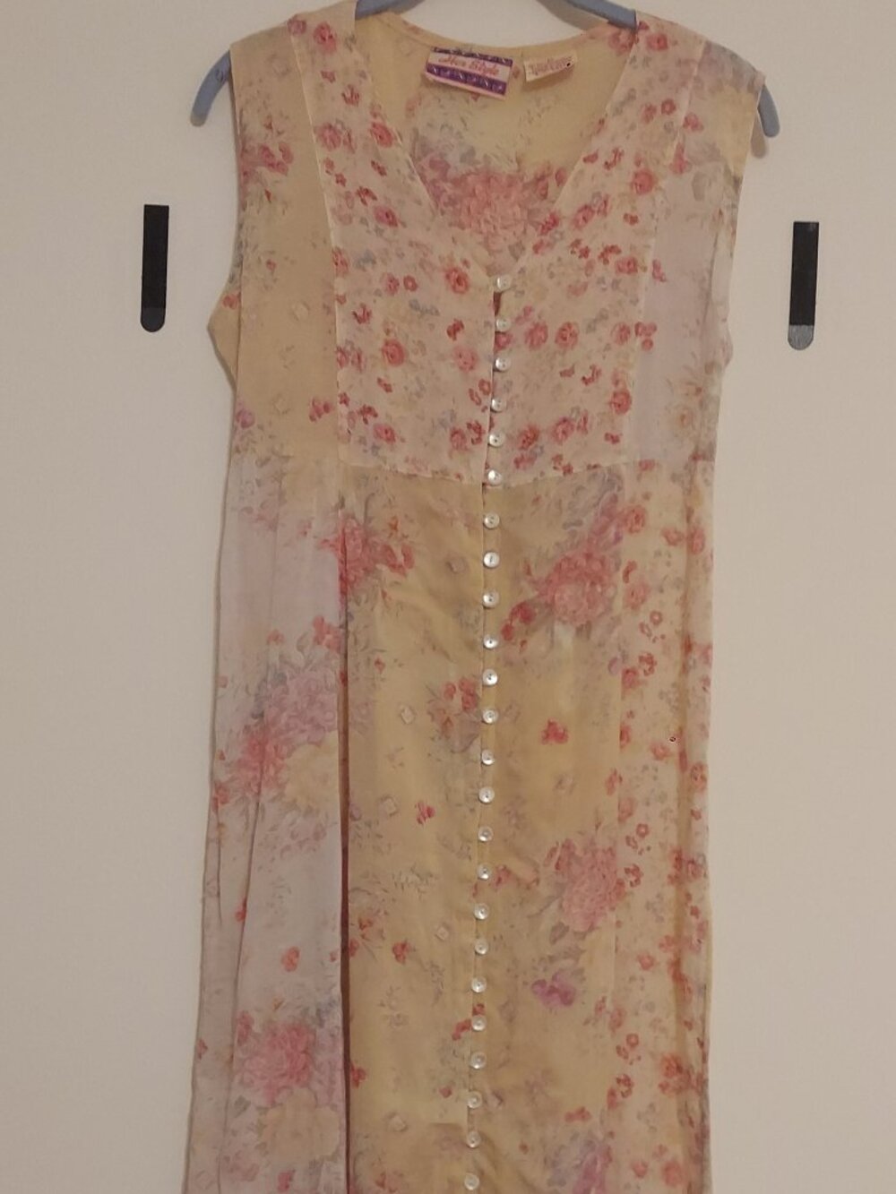 Vintage Boho style ankle length summer dress